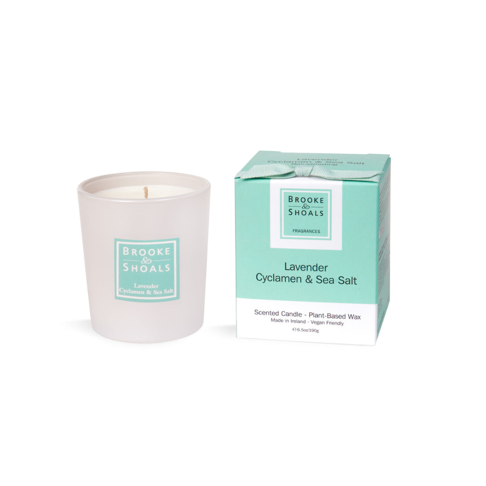 Lavander, Cyclamen & Sea Salt Candle