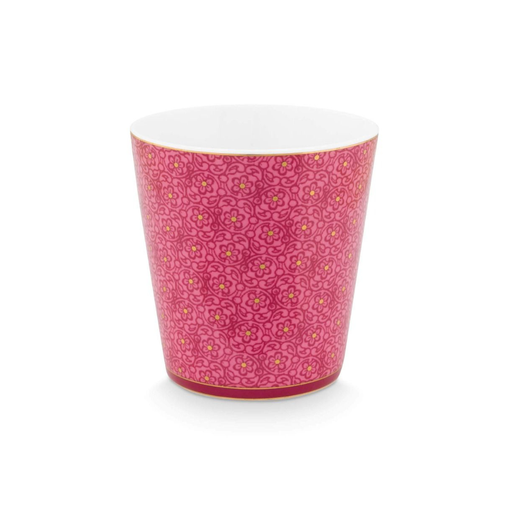 Oriental Flower Cups x4 - Pink