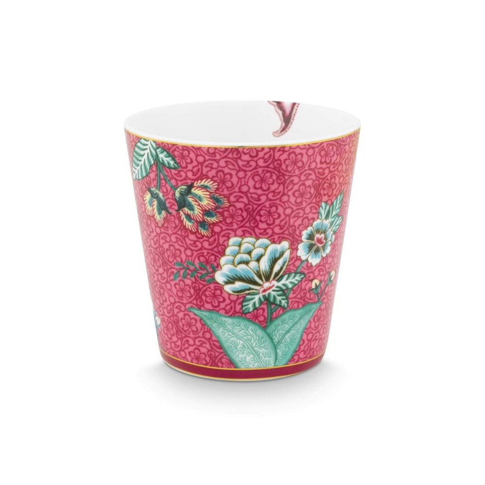 Oriental Flower Cups x4 - Pink