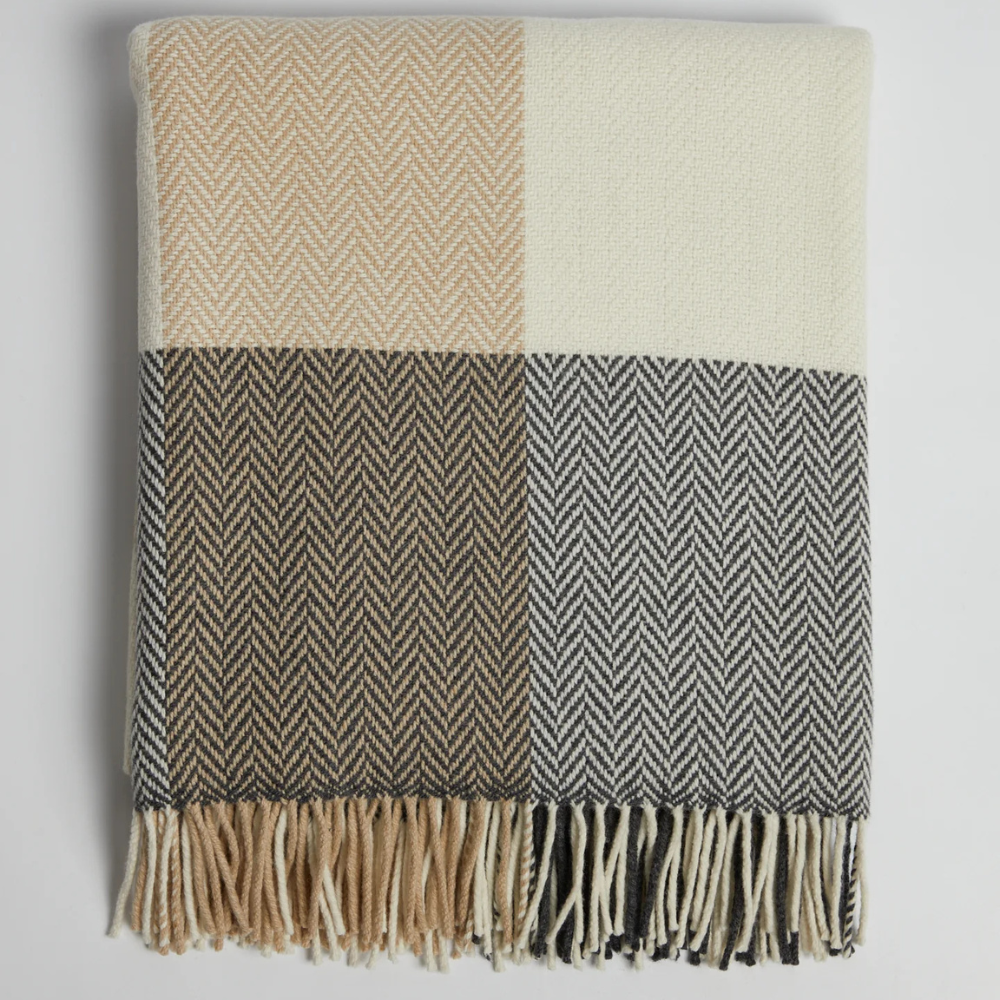 Lacken Cashmere & Lambswool Throw