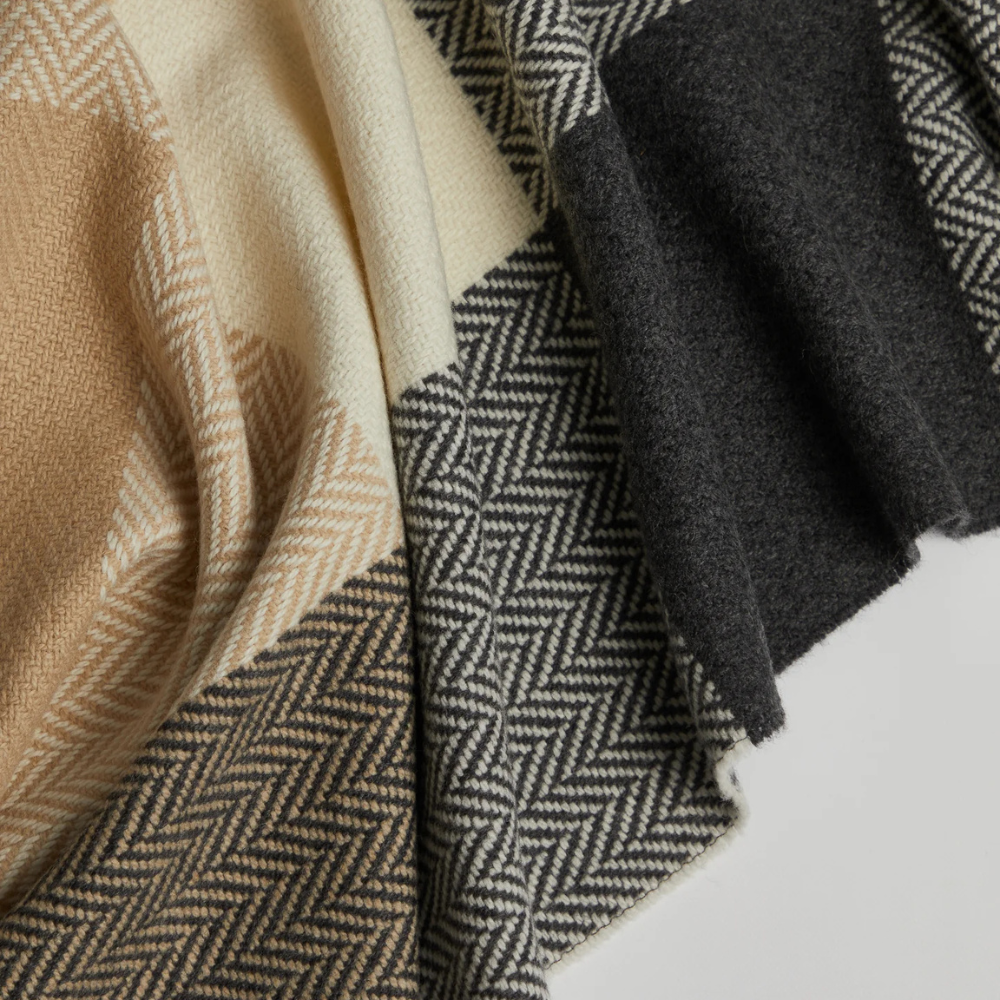 Lacken Cashmere & Lambswool Throw