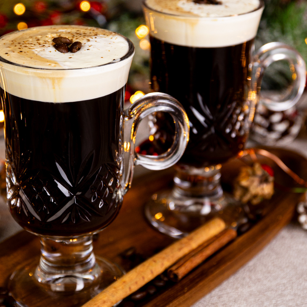 Killarney Crystal Trinity Irish Coffee Glass Mugs