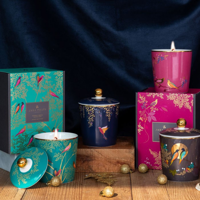 Green Birds Mandarin, Tuberose & Wild Musk Candle