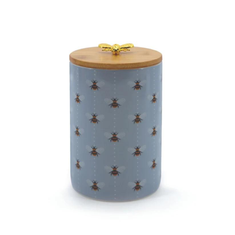 Copy of Bee Storage Jar, Blue