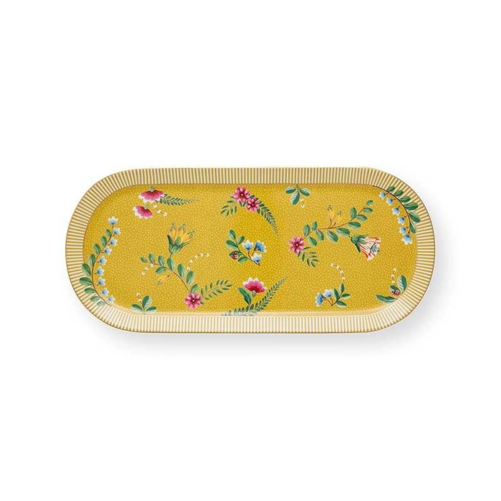 La Majorelle Cake Tray Plate, Yellow