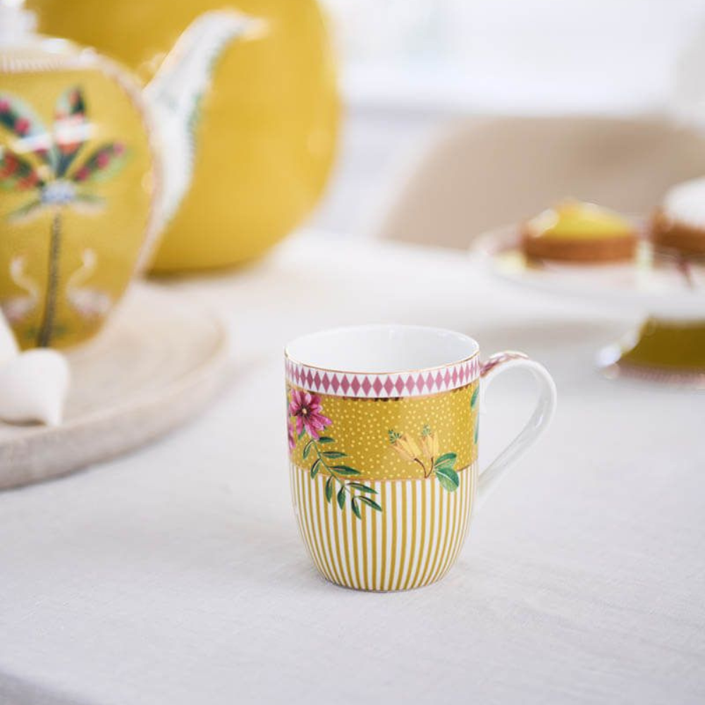 La Majorelle Small Mug Yellow - The Gift & Art Gallery