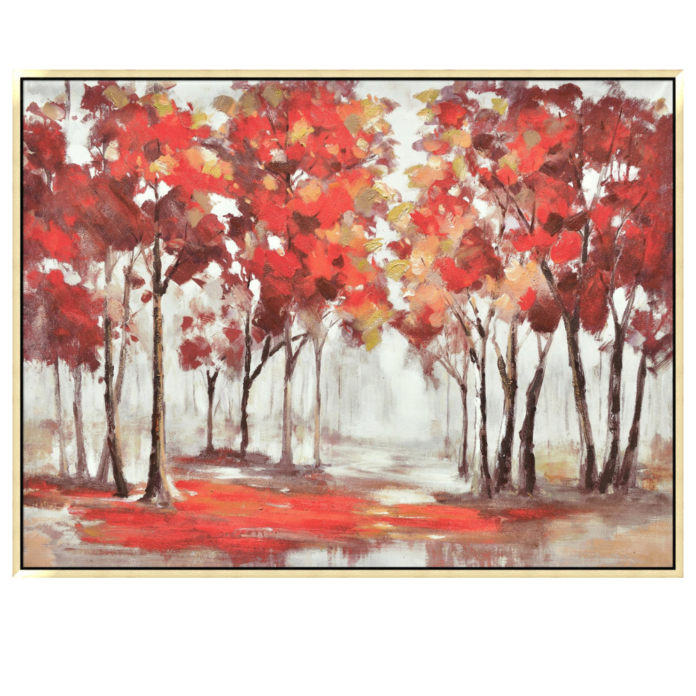 Red Autumn Artwork - The Gift & Art Gallery