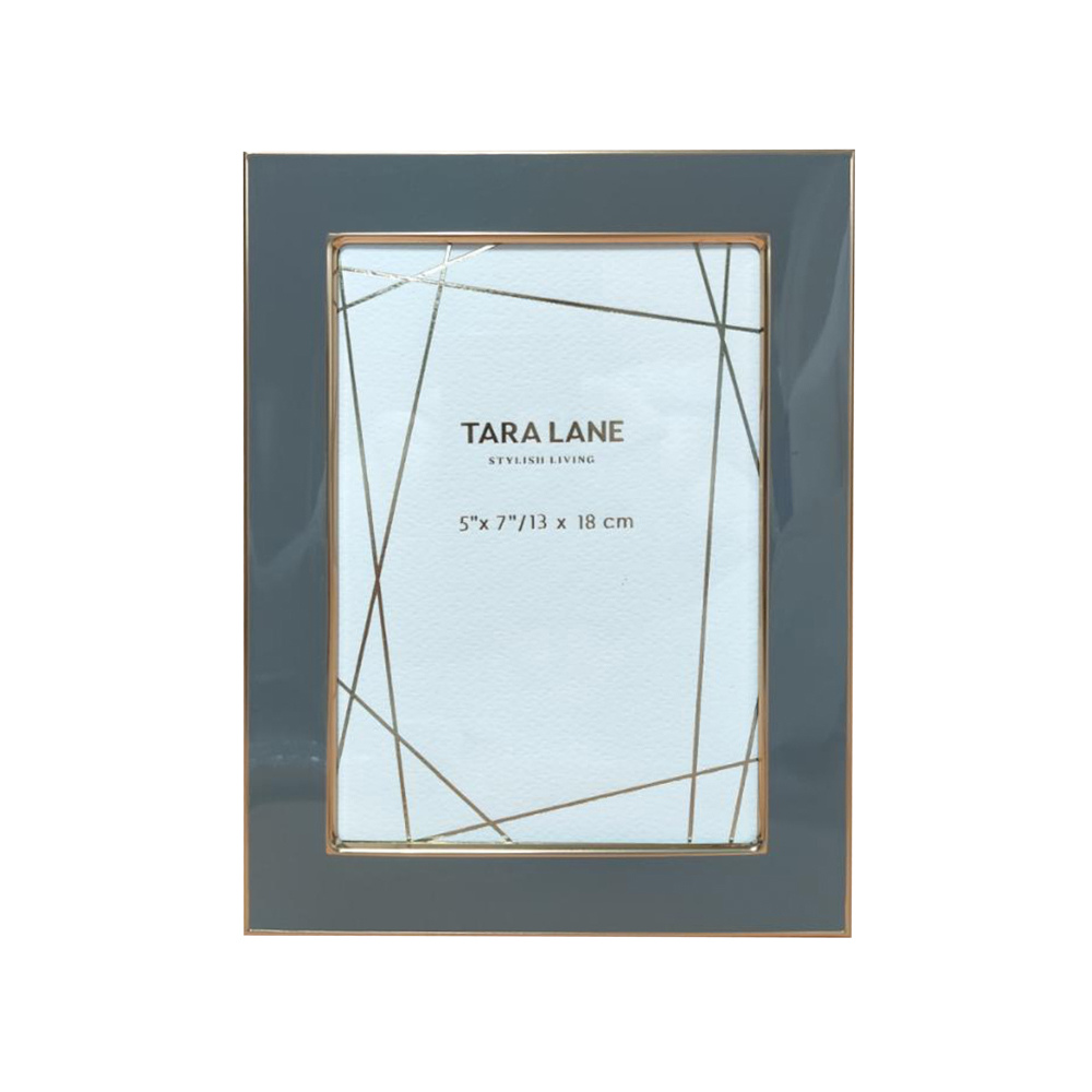 Ella Photo Frame Grey/Gold