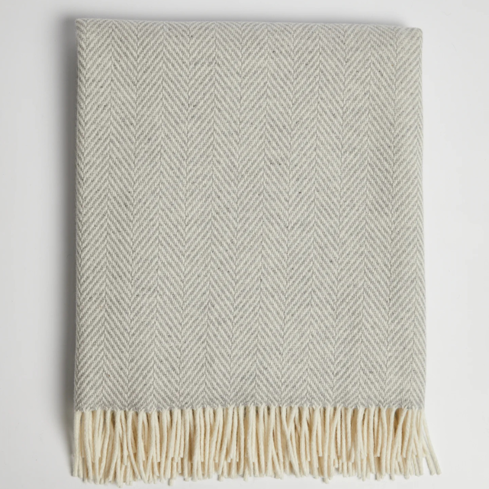 Clare Island Cashmere and Lambswool Throw