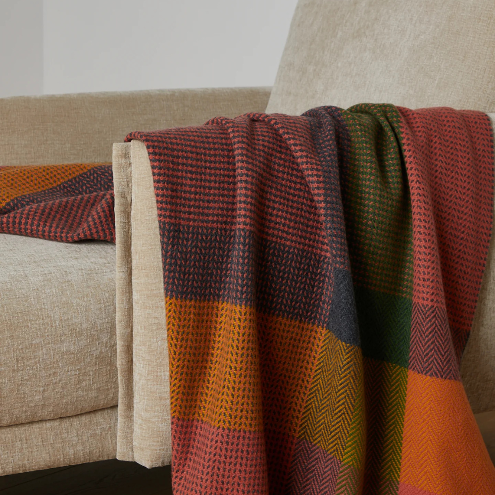 Kilcummin Cashmere & Lambswool Throw