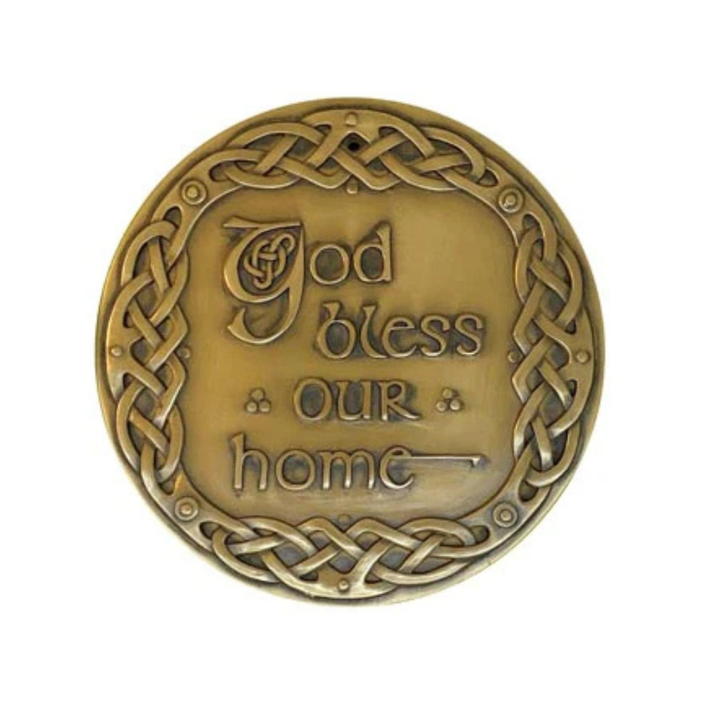 God Bless Our Home Wall Plaque