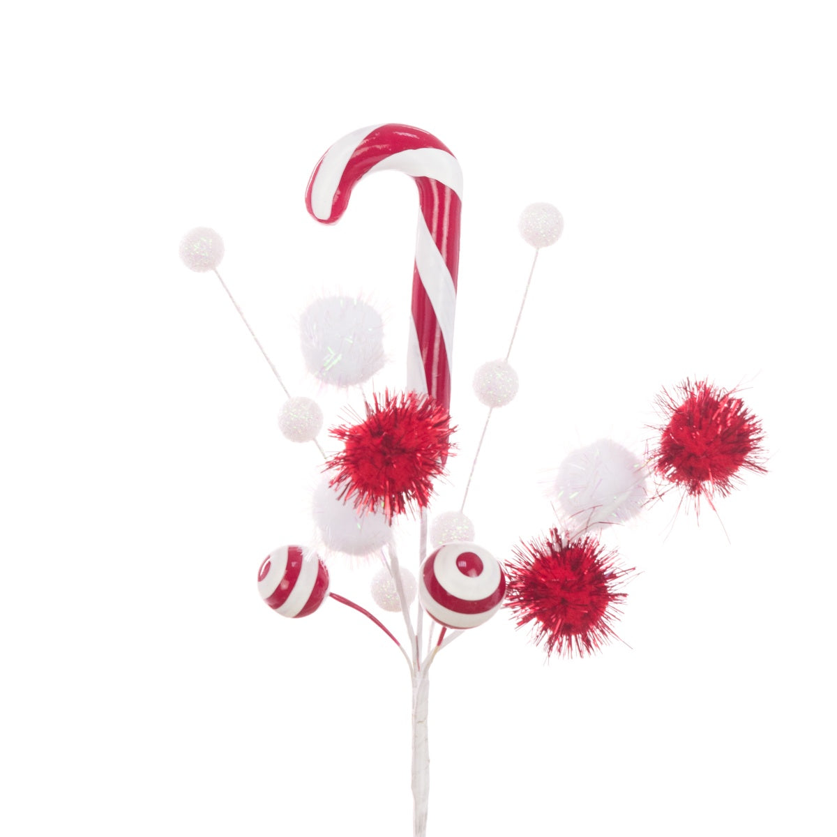 Candy Cane Pick 28cm
