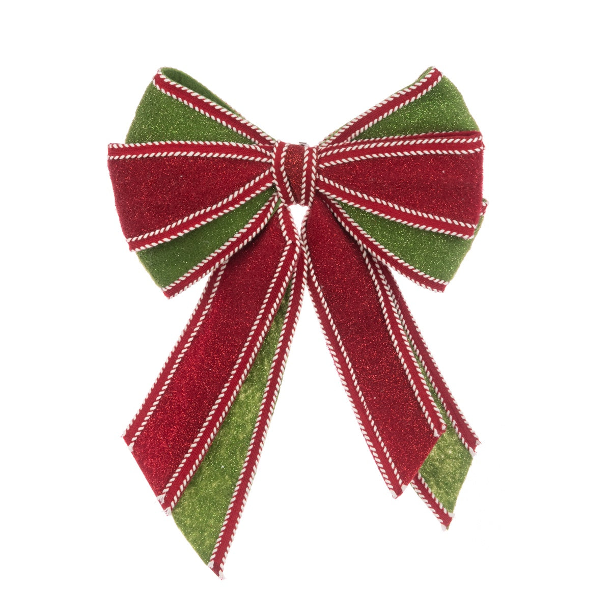 Large Bow Glitter Clip 40cm