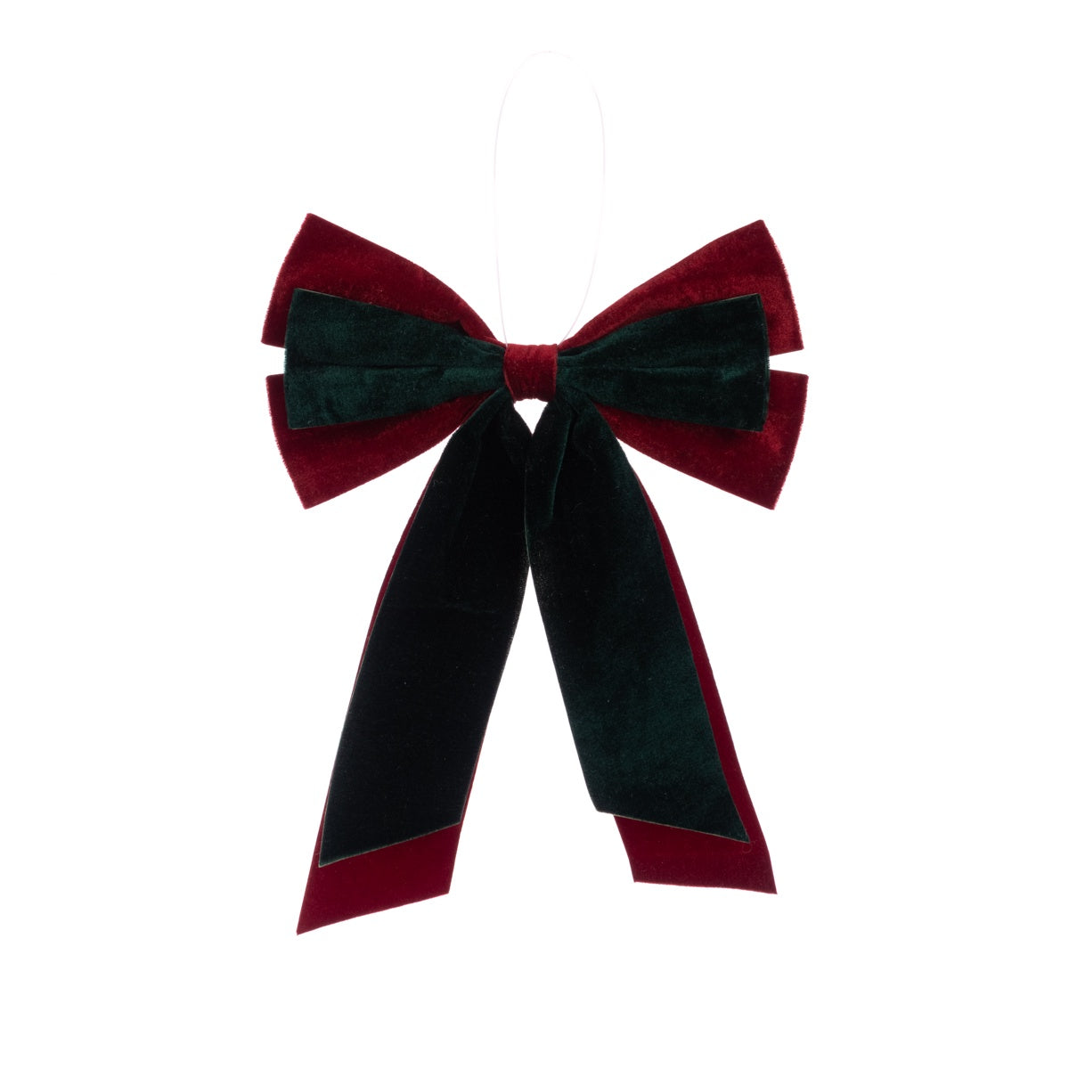 Velvet Mixed Bow 28cm
