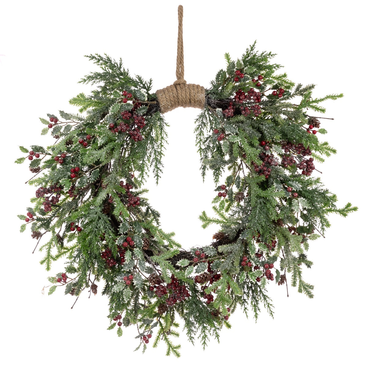 Folkingham Jute Wreath 60cm