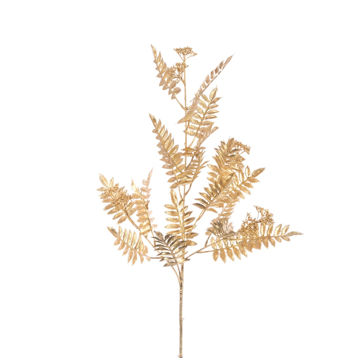 Metallic Fern & Berry Spray