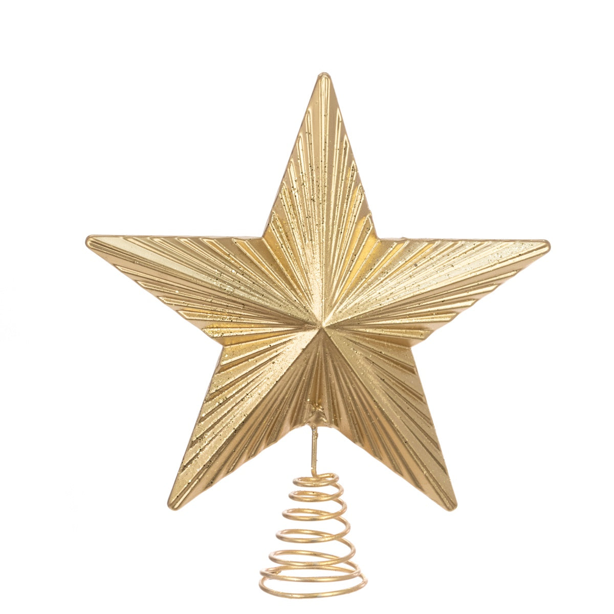 Star Tree Topper 23cm, Gold