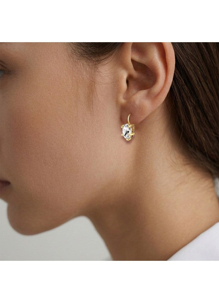 Kristy Clear Stone Drop Earrings