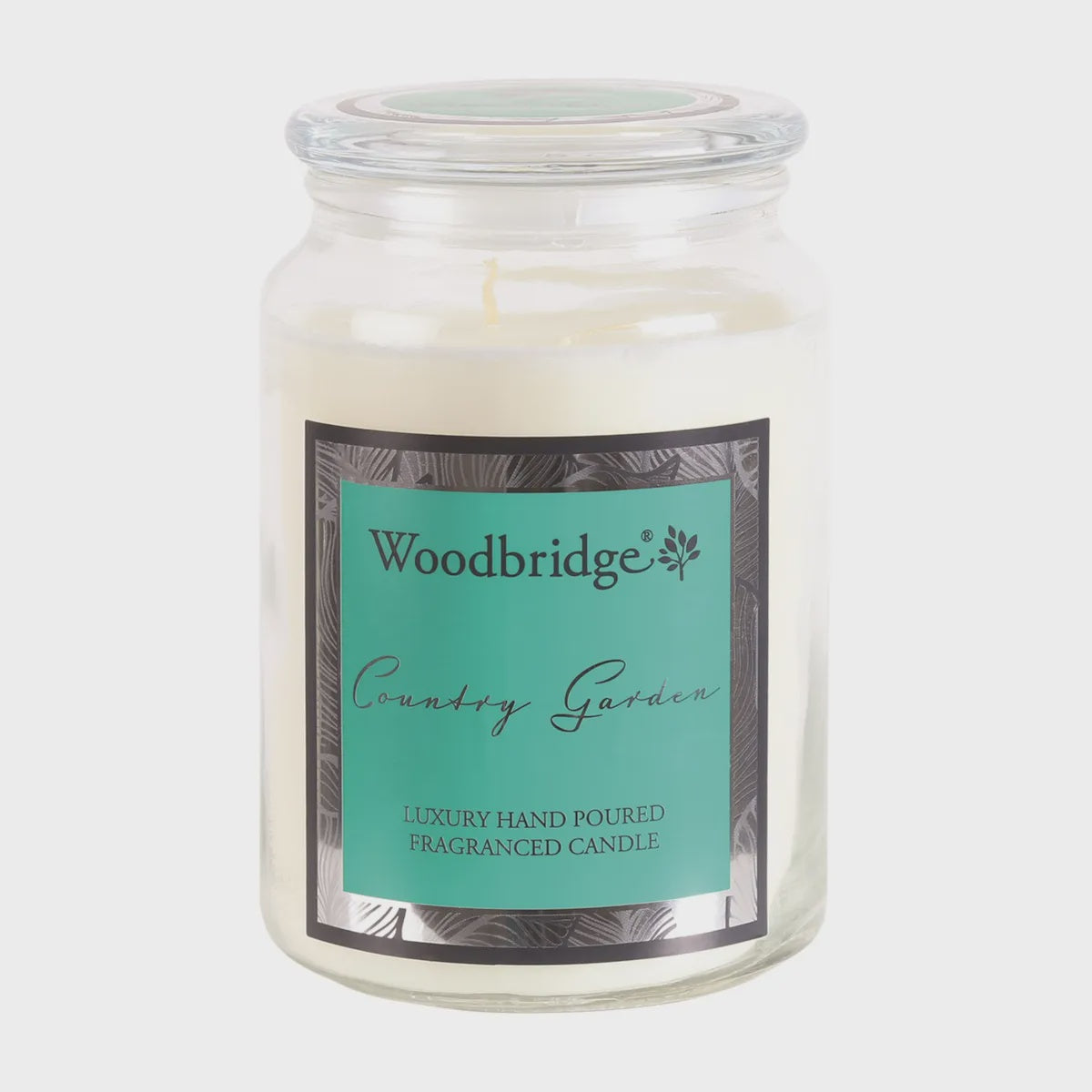 Candle Jar 650g, Country Garden