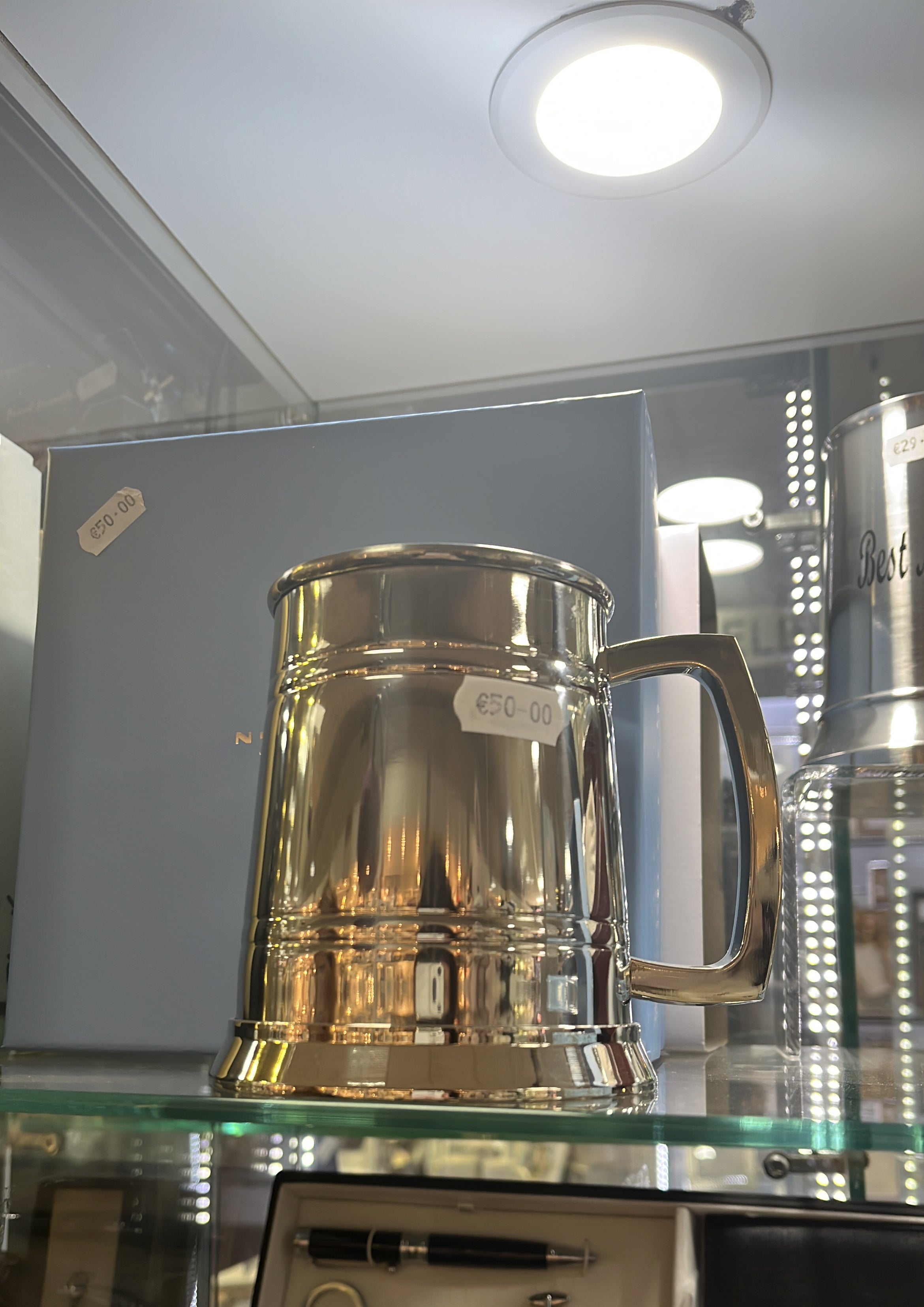 Newbridge stainless steel tankard