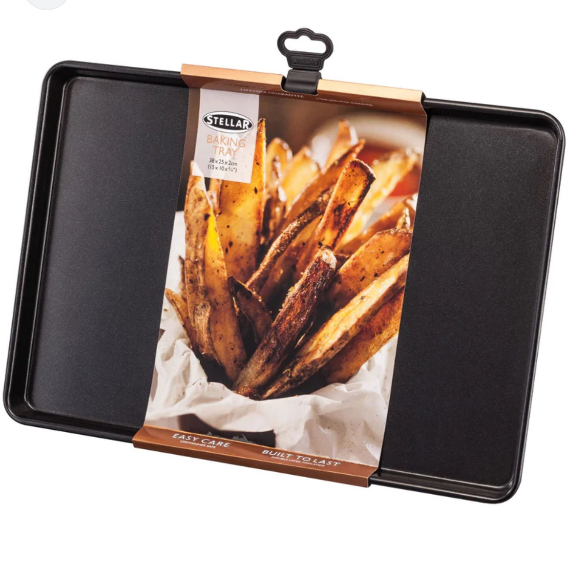 Stellar Bakeware, 38 x 25 x 2cm Baking Tray, Non-Stick