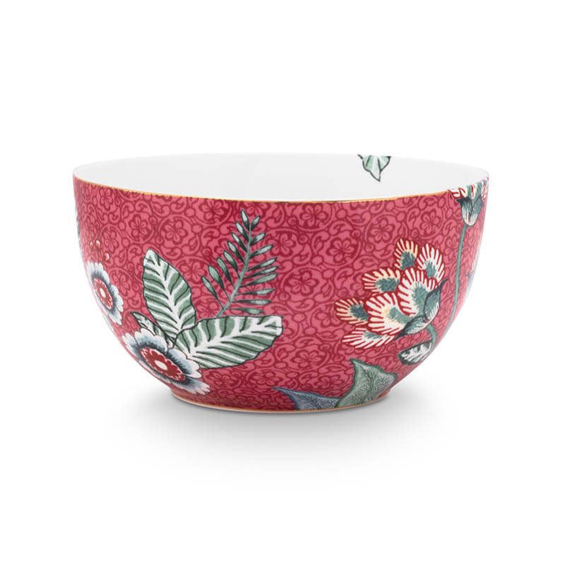 Flower Festival Bowl Dark Pink 12 cm