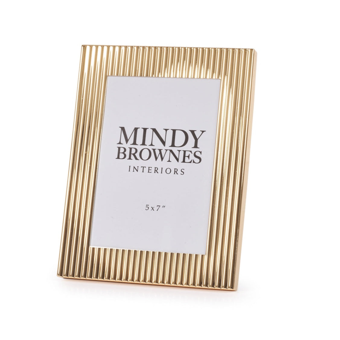 Gold Ribbed Picture Frame (5x7)