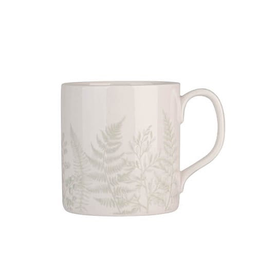 Mary Berry Mug, Green Botanical