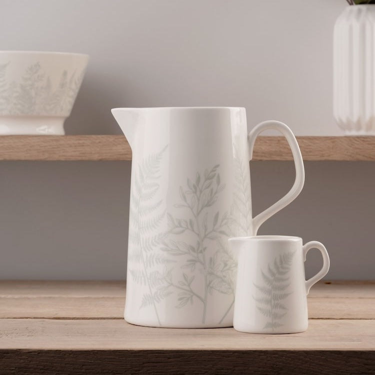 Mary Berry Pitcher Jug, Green Botanical