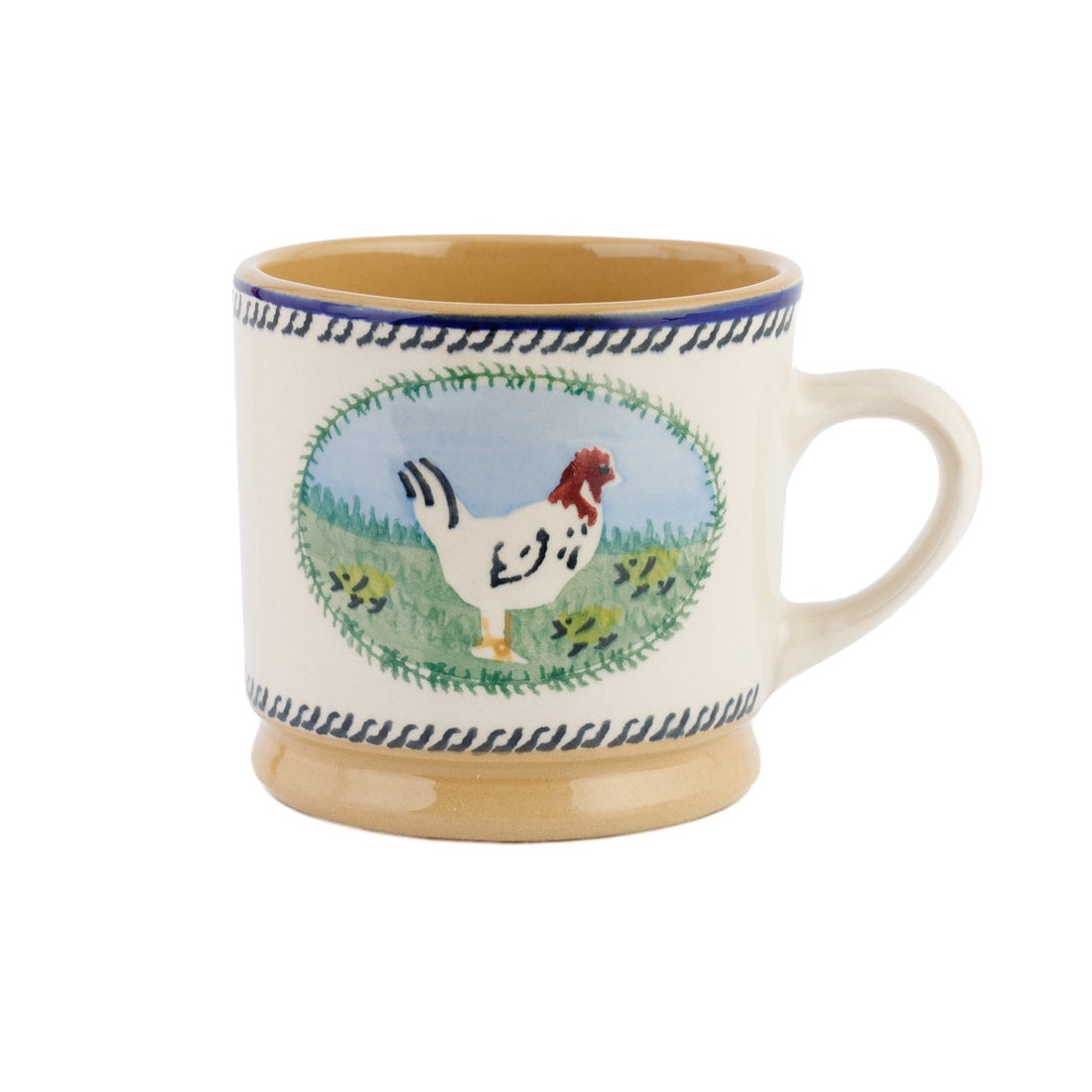 Large Mug, Landscape, Hen