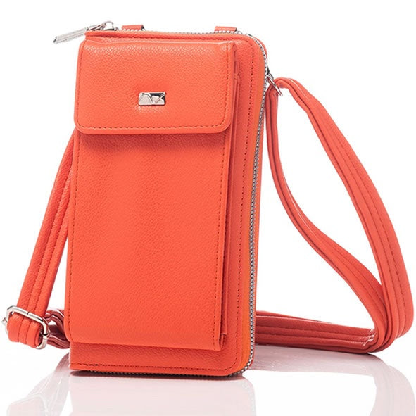 Gia Burnt Orange Mobile Holder Purse/Bag