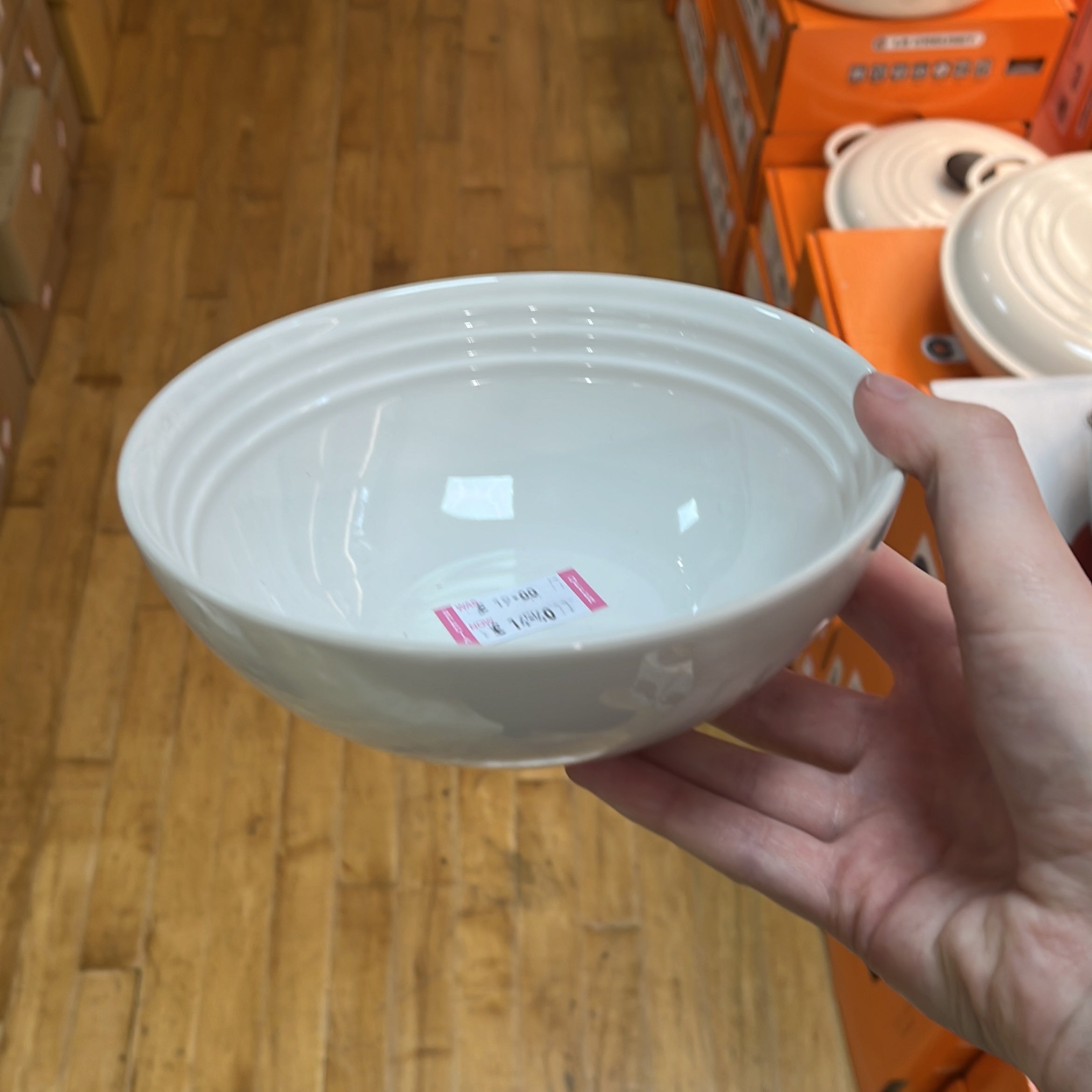 Le Creuset 16cm Cereal Bowl, White