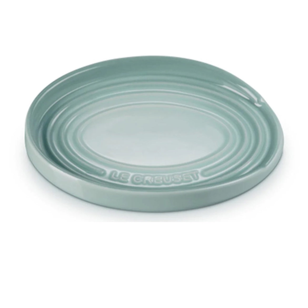 Le Creuset Oval Spoon Rest, Sea Salt