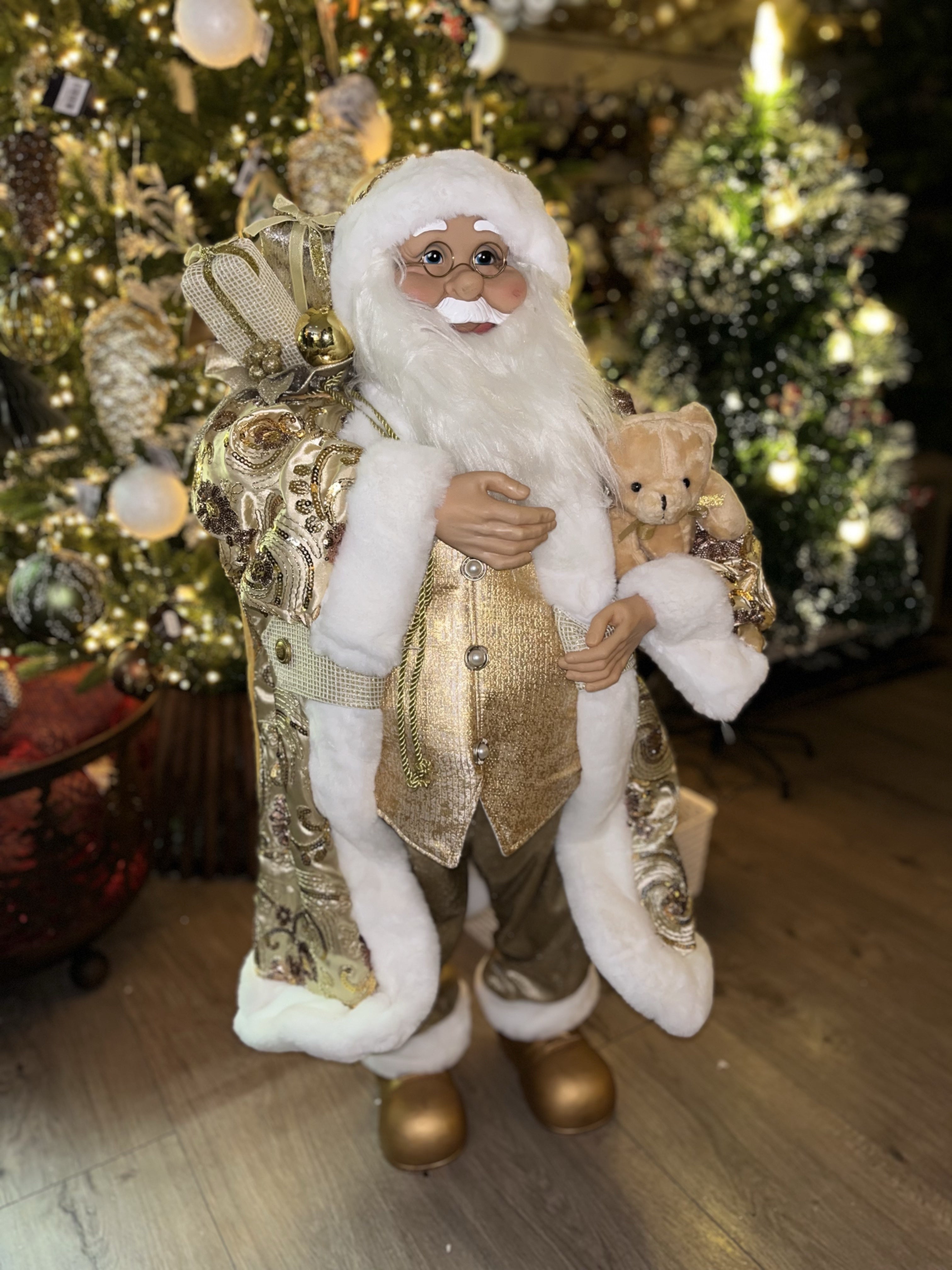 Gold Santa Large