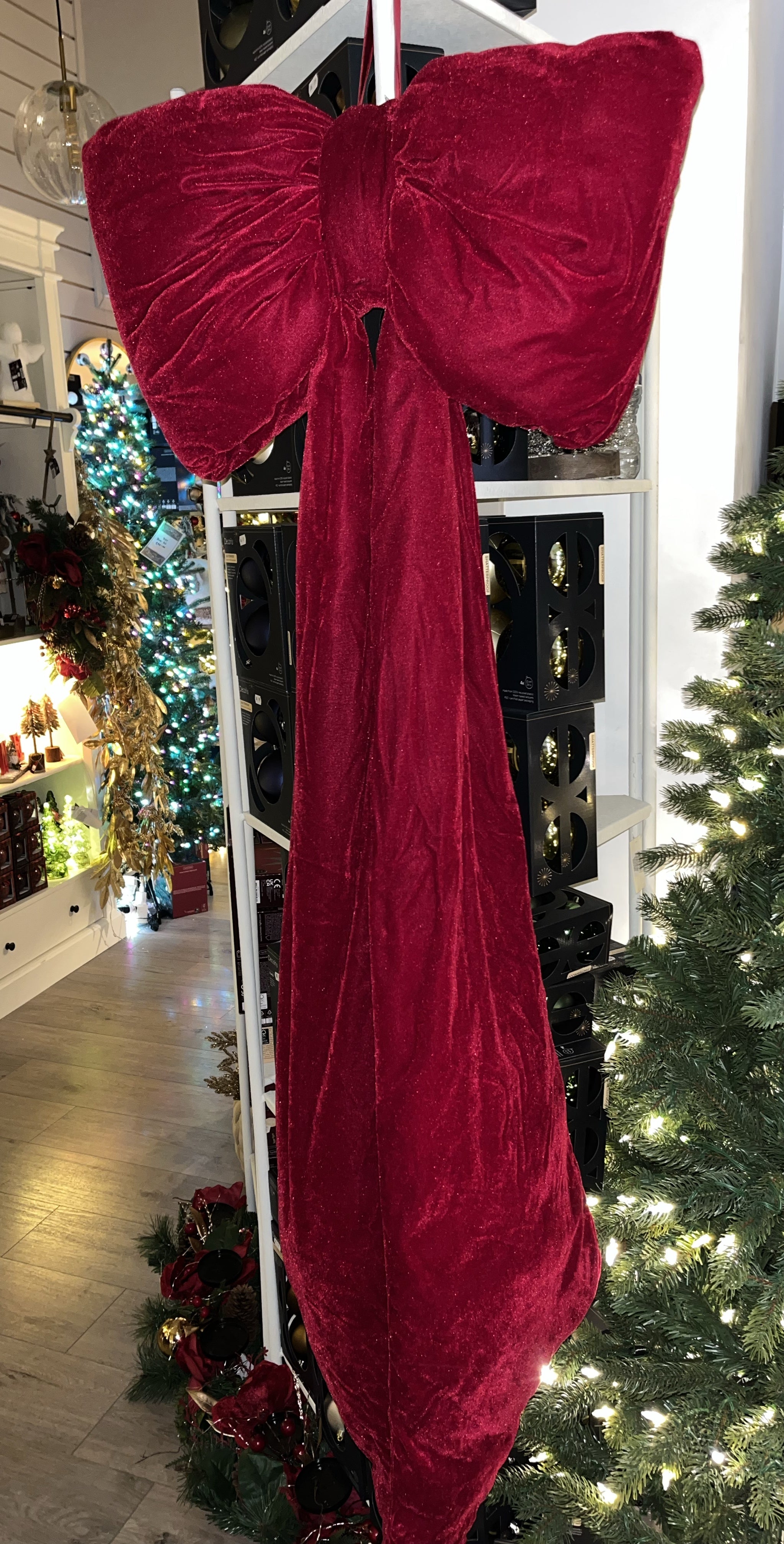 Extra Large Bow Red