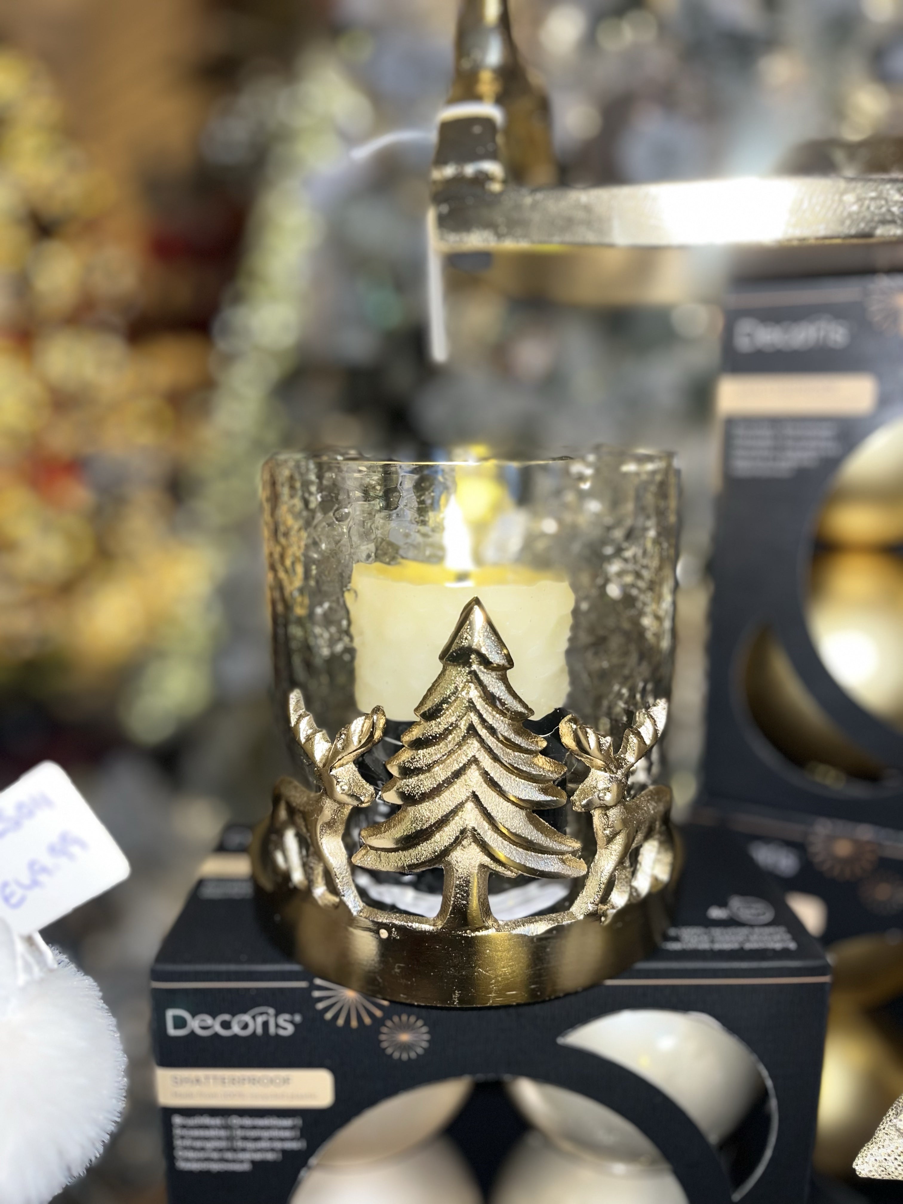 Reindeer Candleholder, Small