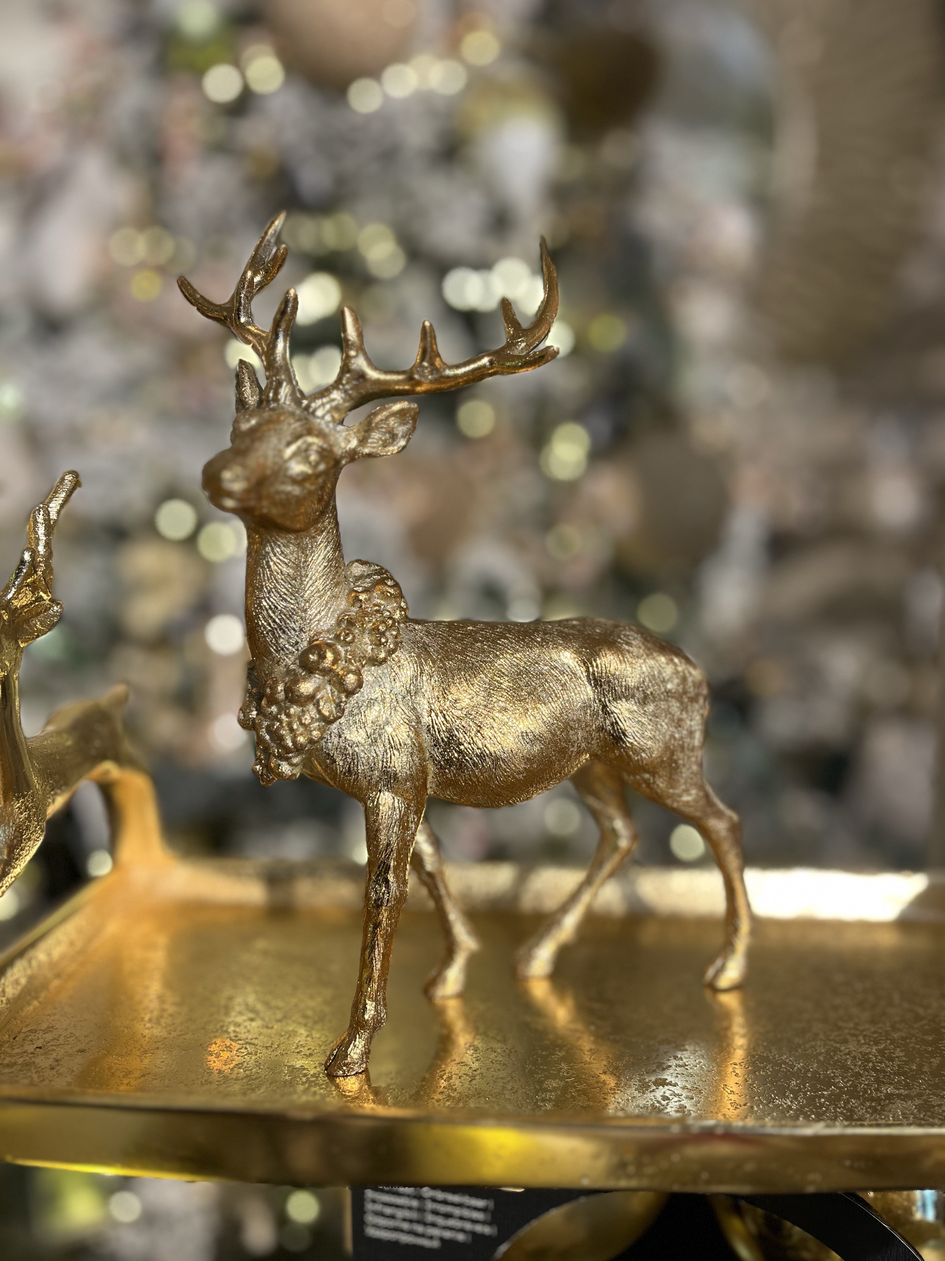 Gold Collerared Reindeer Small- Pre Order
