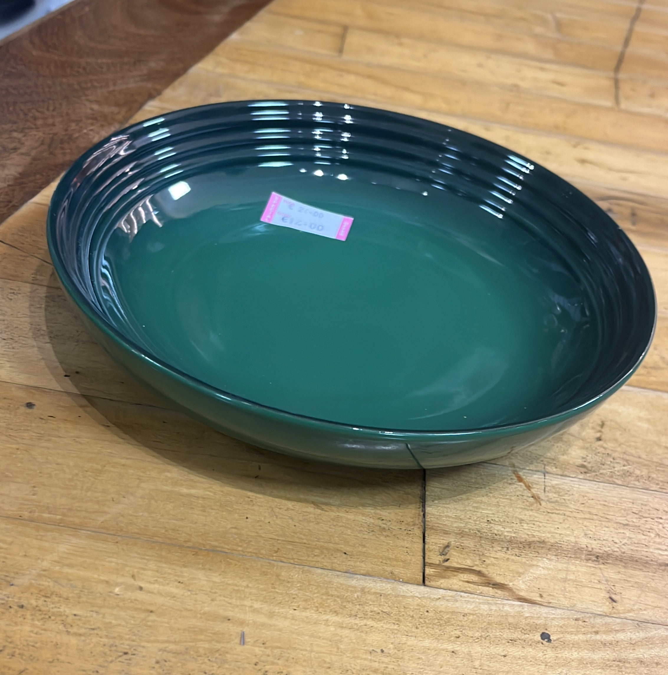 Le Creuset pasta bowl cactus