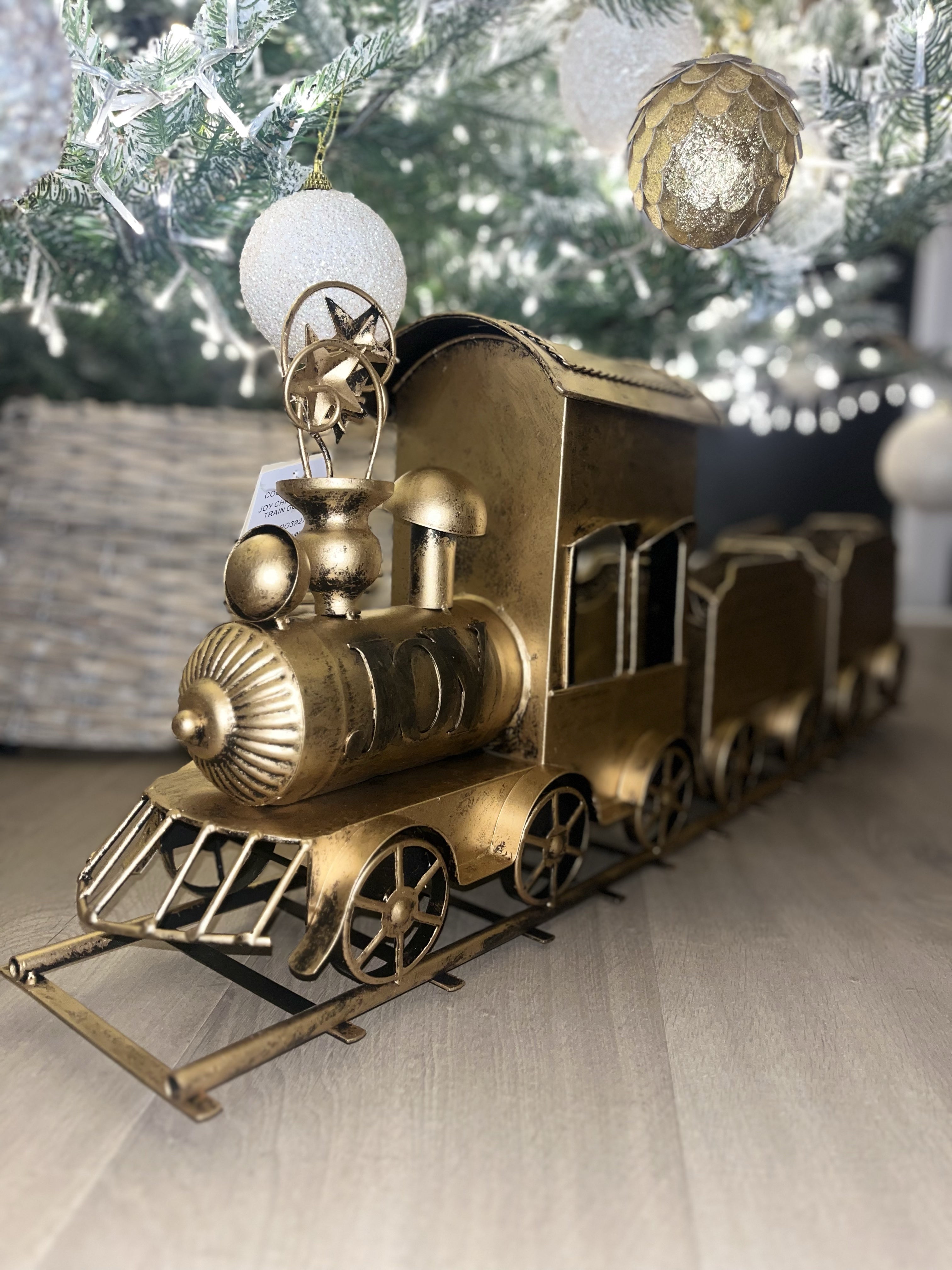Christmas Train Gold