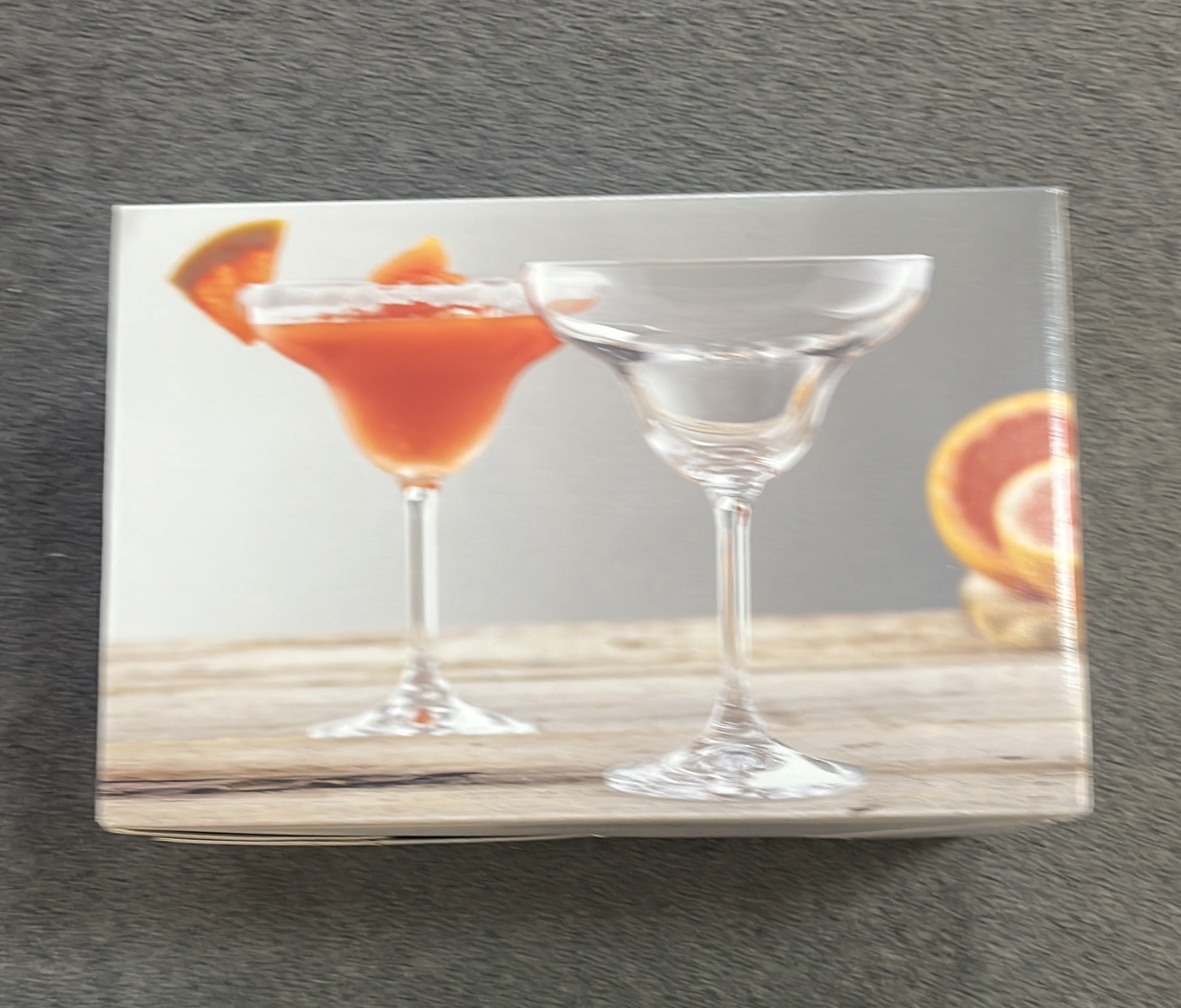 Galway Crystal Elegance Margarita glasses pair