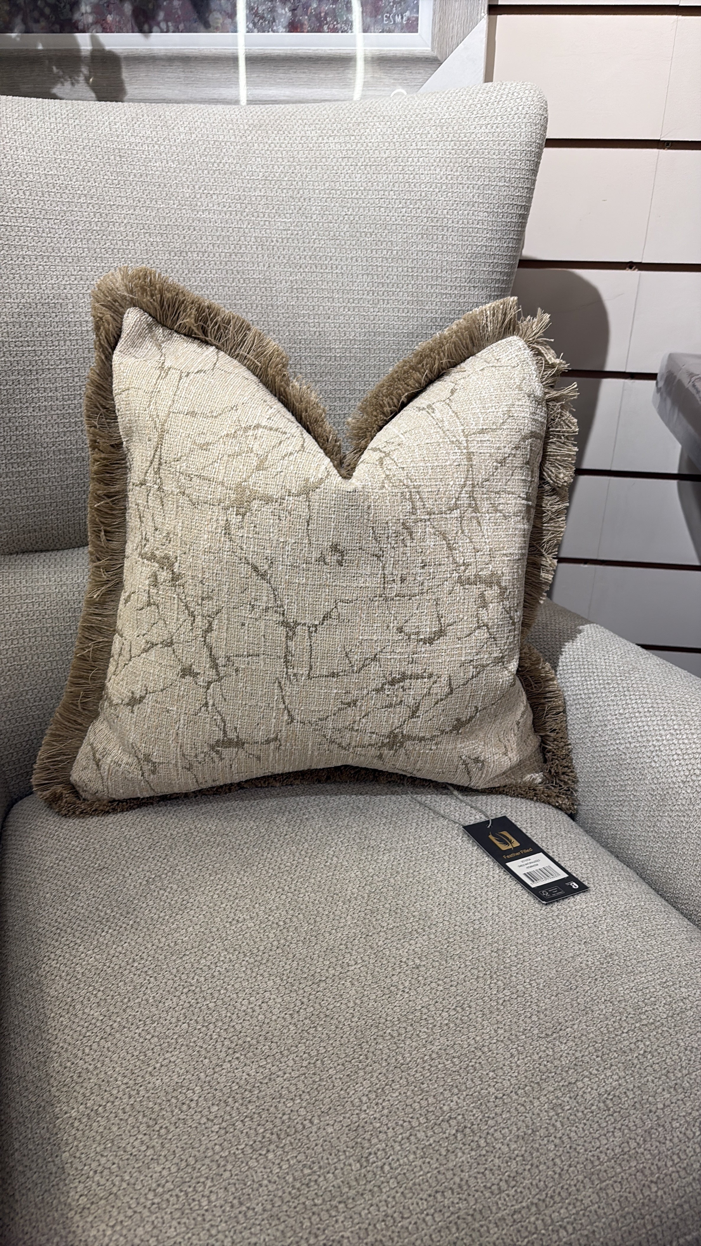 Sable 43X43CM Natural/Gold