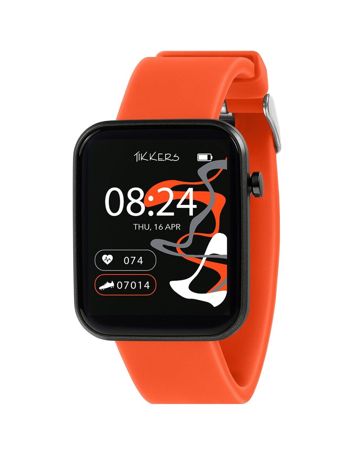 Tikkers Smart Watch Orange Strap