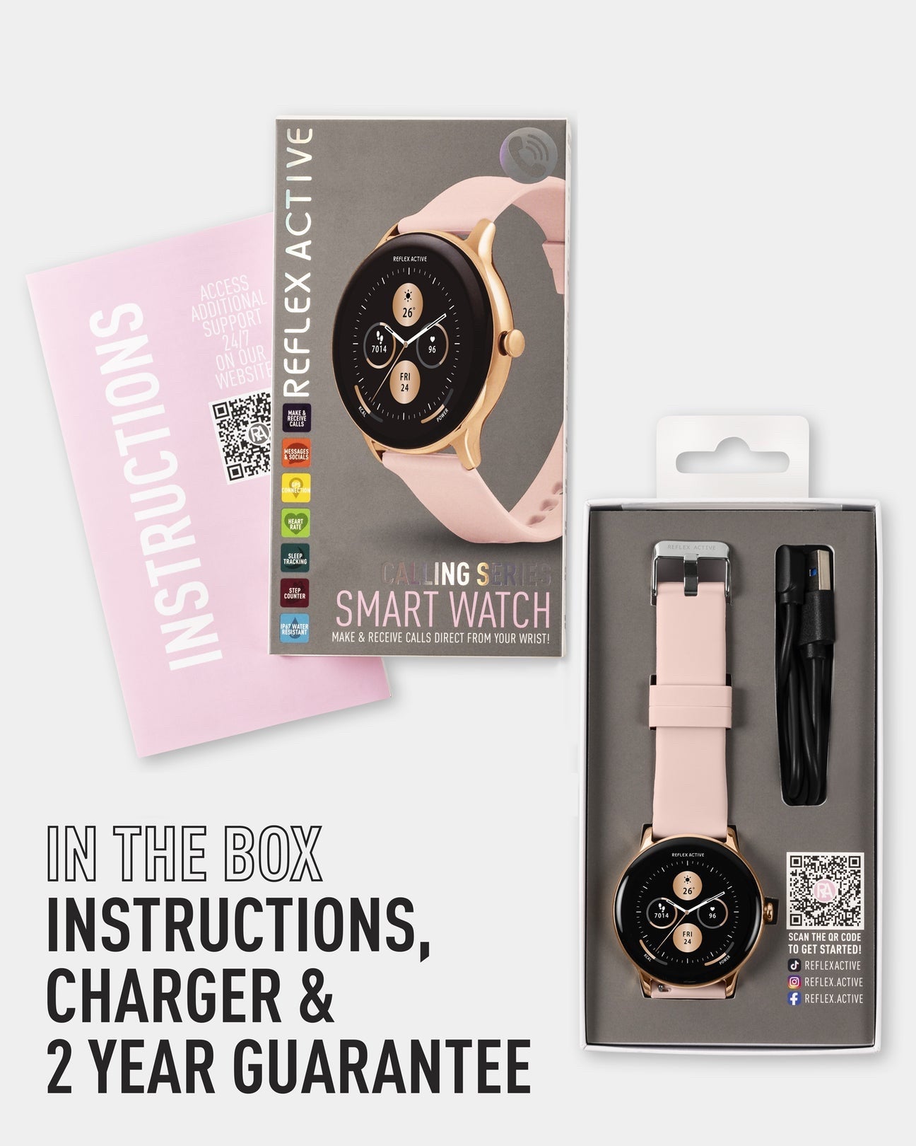 Reflex Active Calling Series Smart Watch