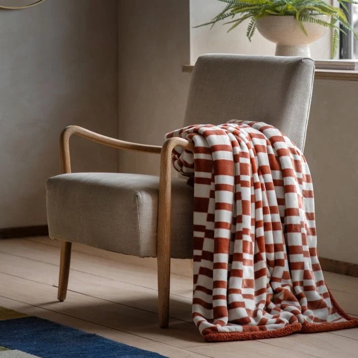 Lohko Sherpa Throw Nutmeg, 152x177cm