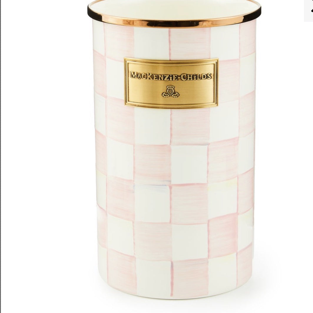 Rosy Check Utensil Holder