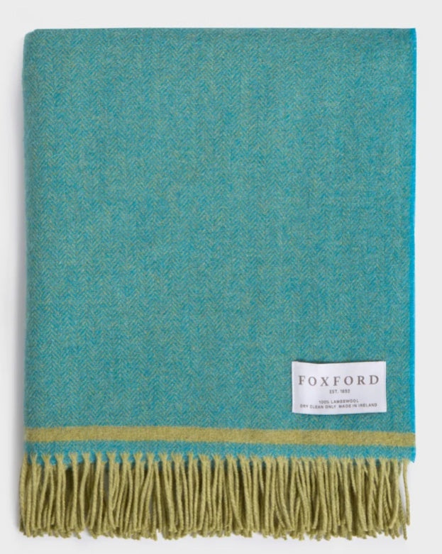 Classic Foxford Check L/W Throw