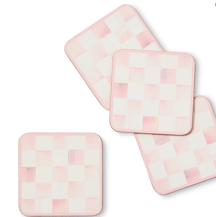 Rosy Check Coasters