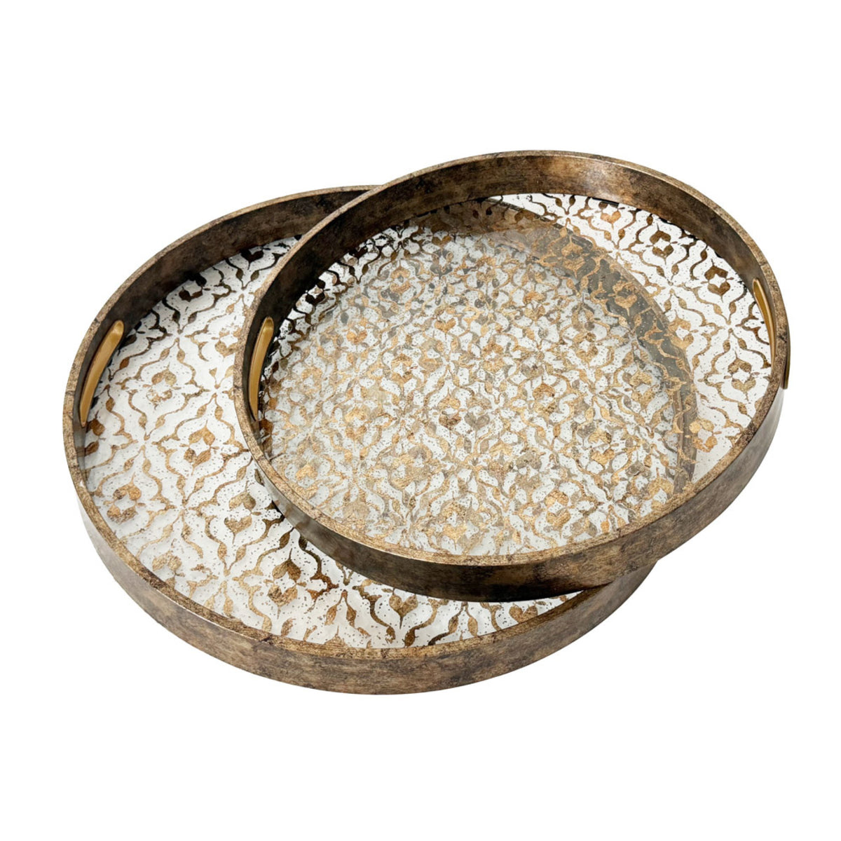 Adriana Round Trays Set of 2