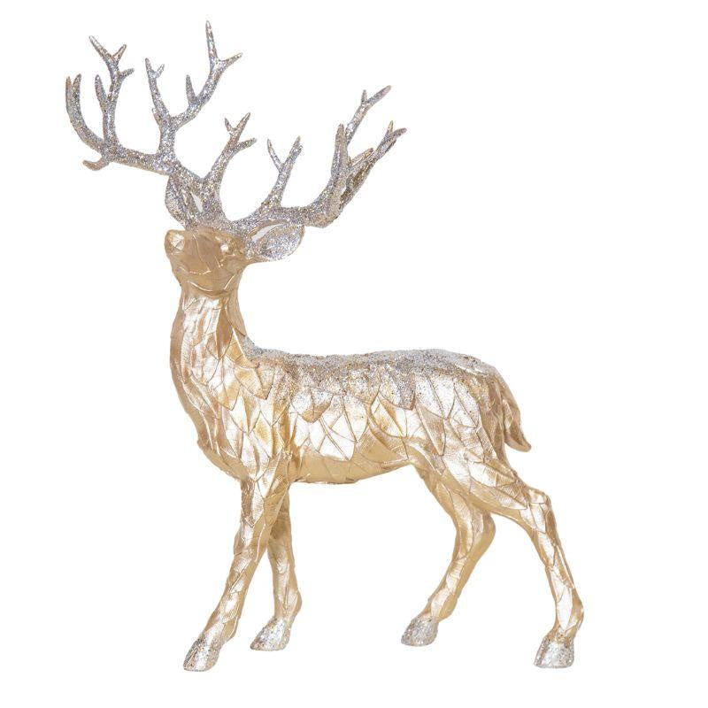 Champagne Deer Standing