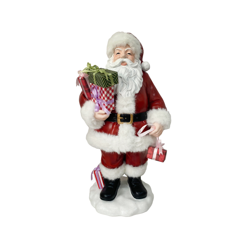 Large Standing Santa with Presents H:94CM